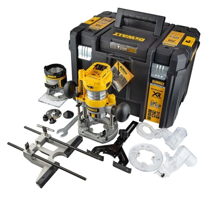 DeWalt DCW604NT-XJ Överfräs vy 2