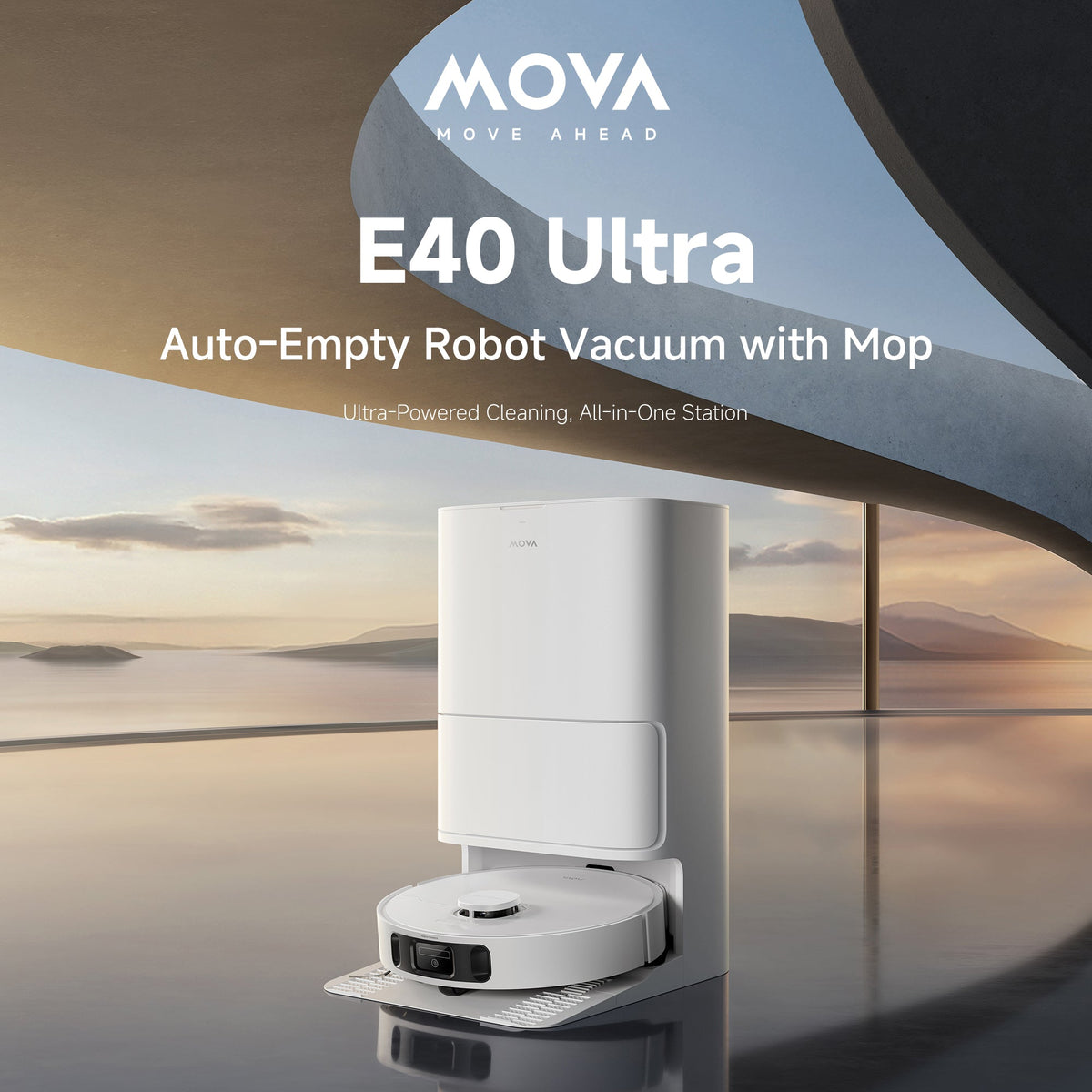 Mova E40 Ultra robotdammsugare