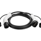 EV Laddkabel Typ 2 32A 10 m Vit