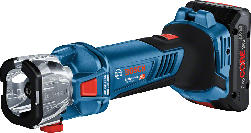 Bosch GCU18V-30 Gipsfräs / gipsskärare 18V – produktbild 2