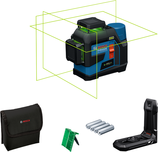 Bosch GLL12V-100-33CG Krysslinjelaser – produktbild 3