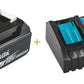 Makita BL1860B + DC18RC – Batteri &amp; Snabbladdare Paket