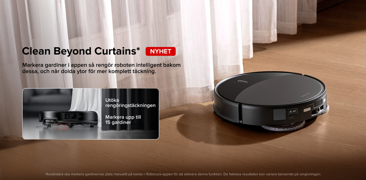 Roborock Saros 20 Clean Beyond Curtains