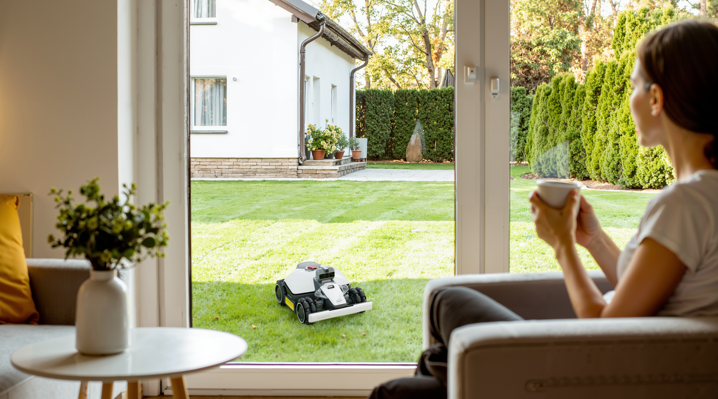 Mammotion LUBA mini AWD LiDAR 1500 m² Robotgräsklippare utan slinga