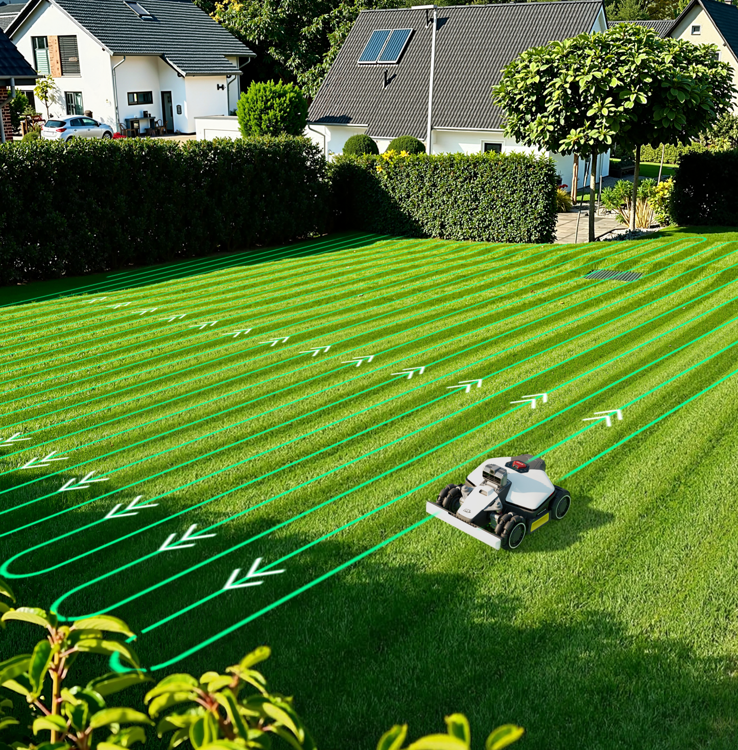 Mammotion LUBA mini AWD LiDAR 1500 m² Robotgräsklippare utan slinga