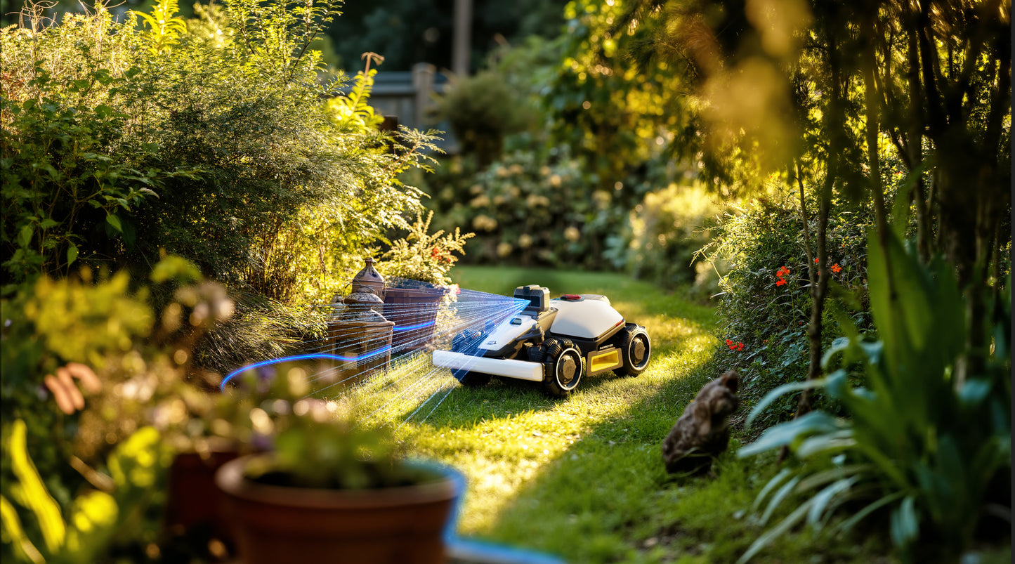 Mammotion LUBA mini AWD LiDAR 1500 m² Robotgräsklippare utan slinga